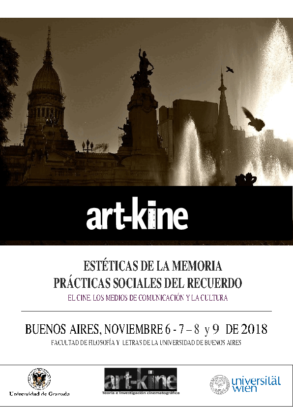 3er. Congreso art-Kine 2018