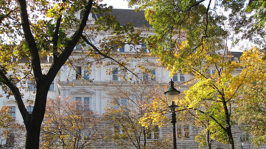 Gebäude des Instituts für Soziologie, Universität Wien, Rooseveltplatz 2, 1090 Wien