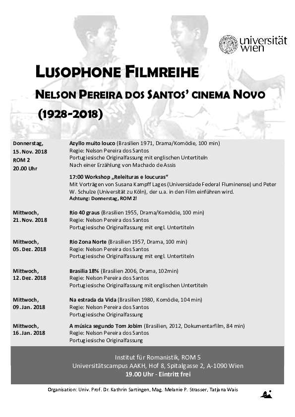 Lusophone Filmreihe WS18-19