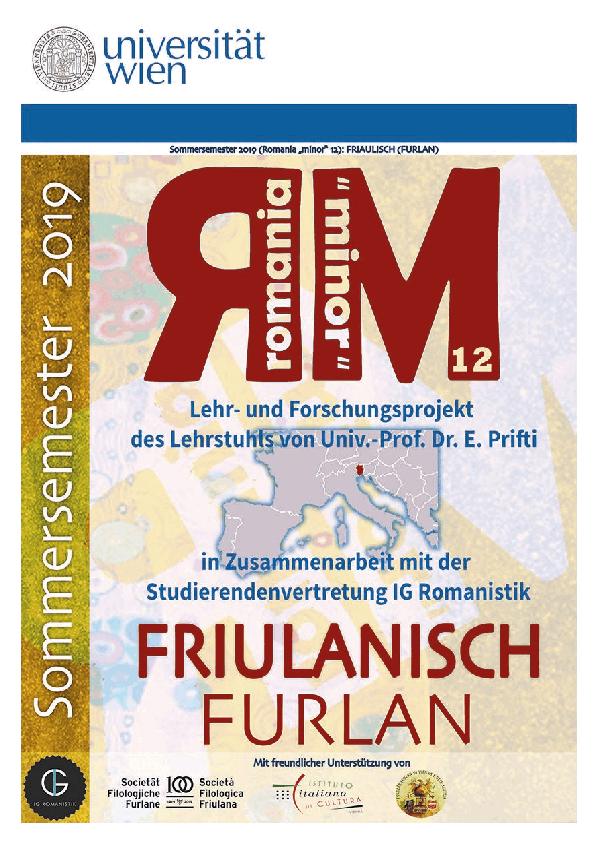 RomaniaMinor SemesterProgramm Friulanisch