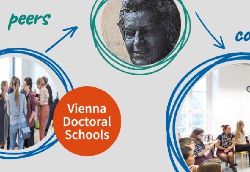 Banner der Doctoral School Eröffnung