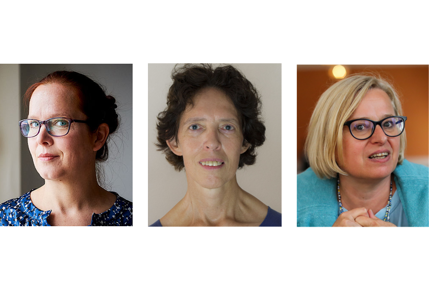 Foto von Therese Garstenauer, Margareth Lanzinger und Annemarie Steidl