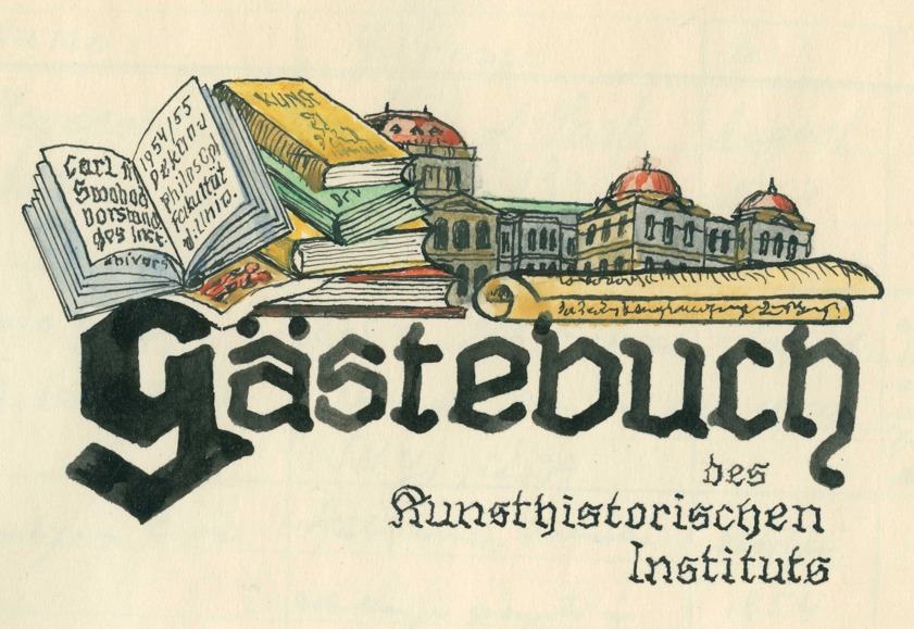 Gästebuch des Instituts für Kunstgeschichte