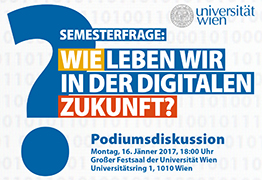 Veranstaltungsflyer Semesterfrage