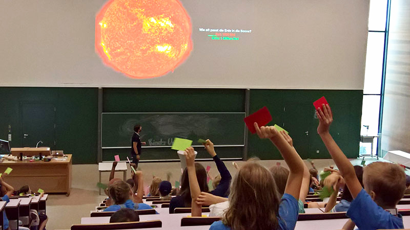 Interaktive Lehrveranstaltung im Rahmen der KinderuniWien.