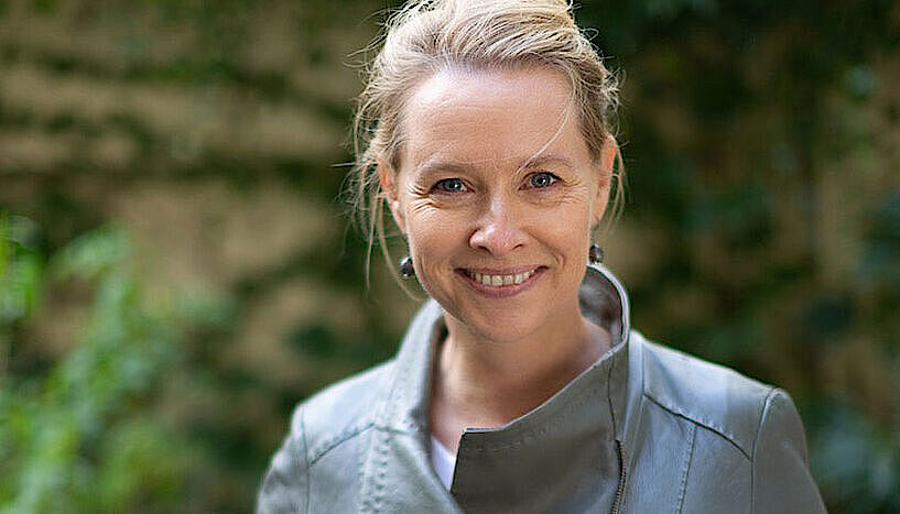 Portrait photograph of VAN founder Prof Eva Horn