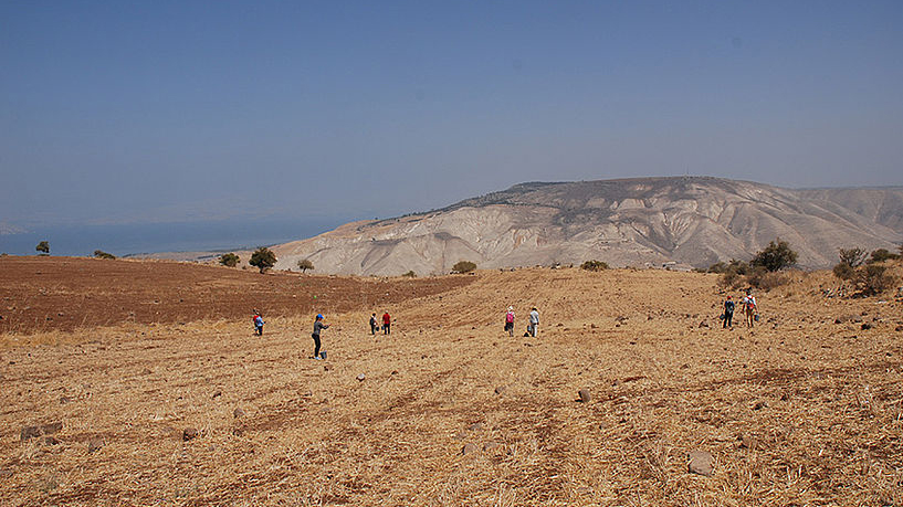 Studierende bei Survey in Jordanien (Foto: Universität Wien 2015 | CC BY 4.0)